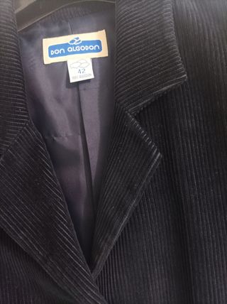 Chaqueta pana Don Algodón 