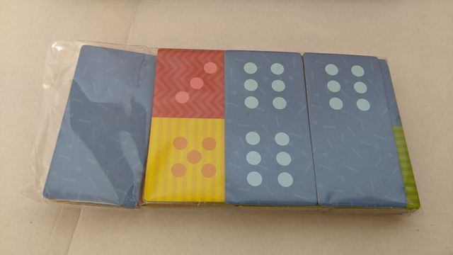 Juego de Dominó de cartón NUEVO