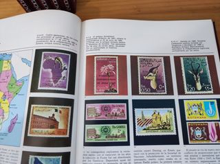 6 tomos de la enciclopedia del sello
