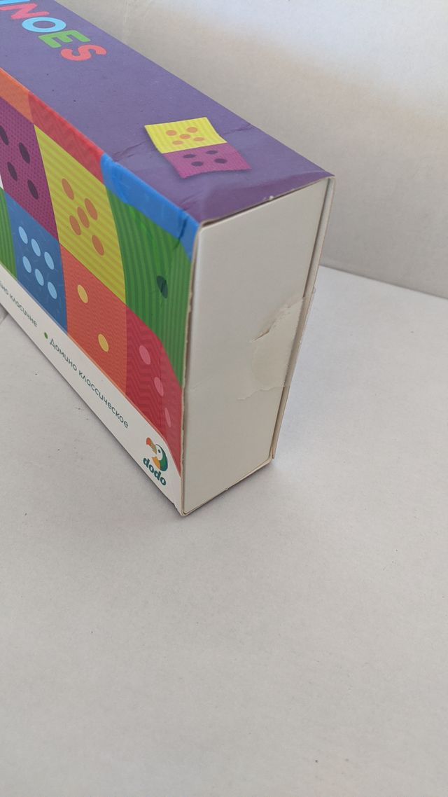 Juego de Dominó de cartón NUEVO