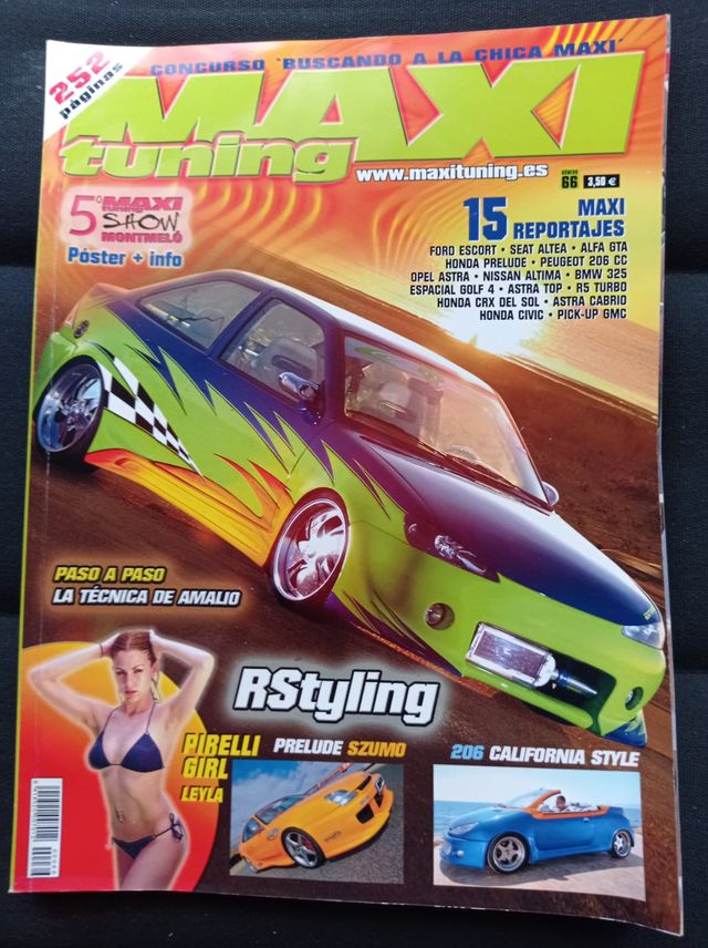 Lote 3 revistas Maxi tuning + especiales