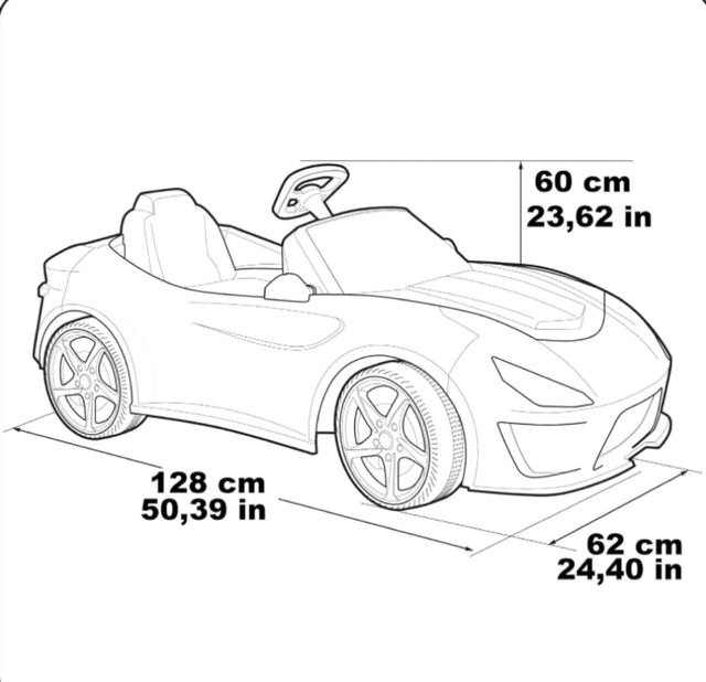 FEBER My Hybrid coche batería de 12v