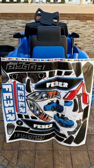 FEBER My Hybrid coche batería de 12v