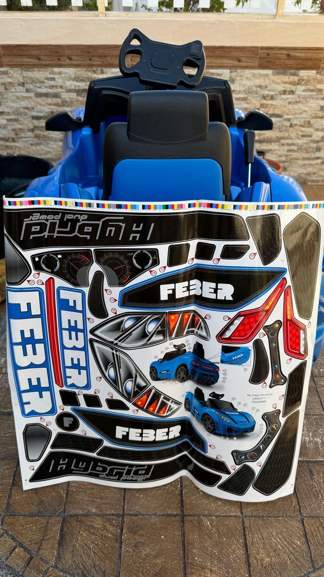 FEBER My Hybrid coche batería de 12v