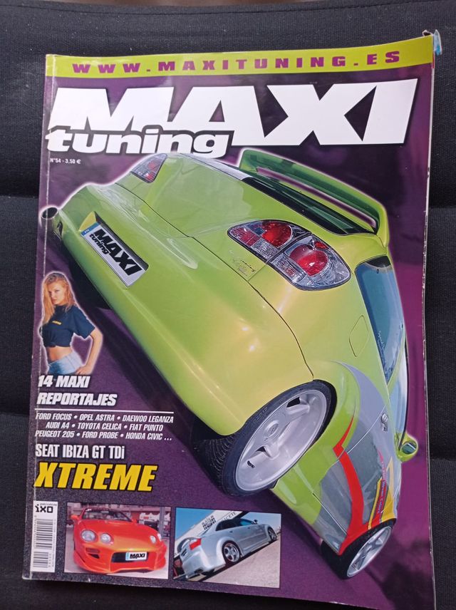 Lote 4 revistas Maxi tuning