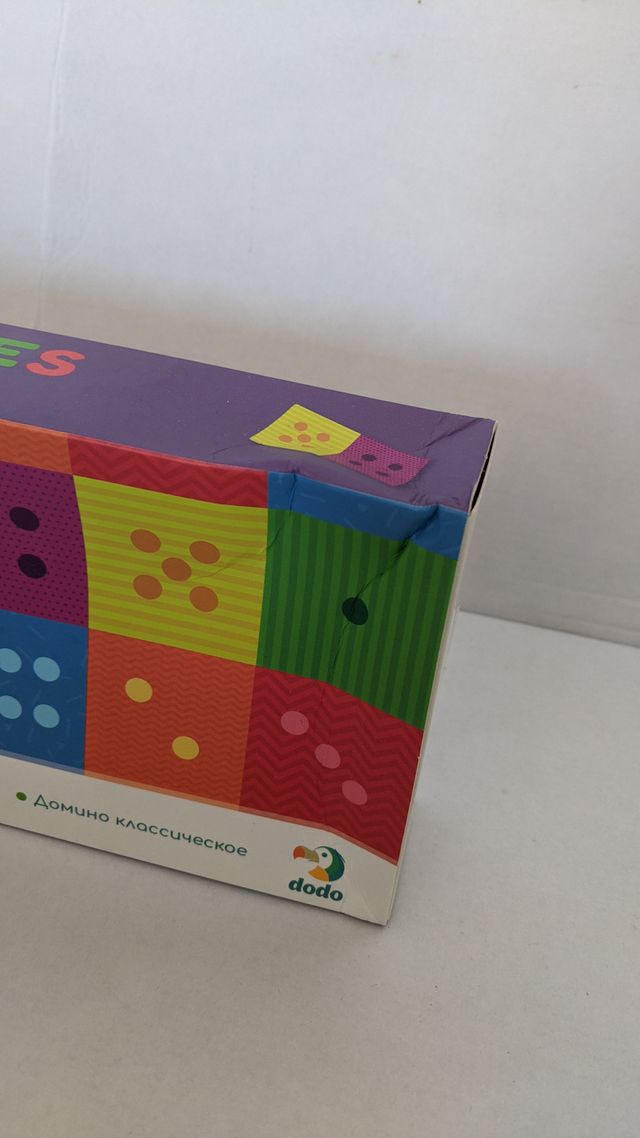 Juego de Dominó de cartón NUEVO