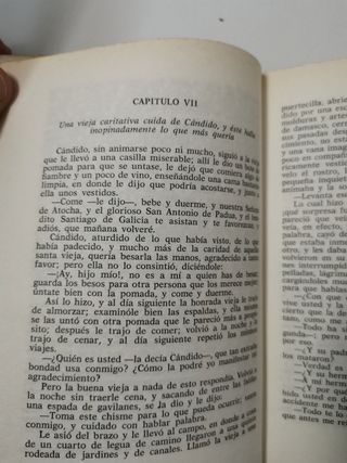 Voltaire. Cándido El ingenuo