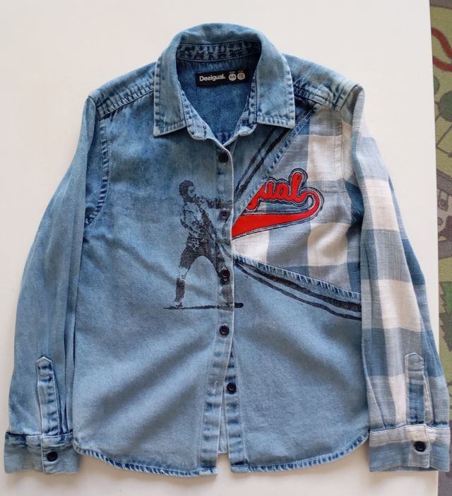 Camisa Desigual vaquera niño 6 años 
