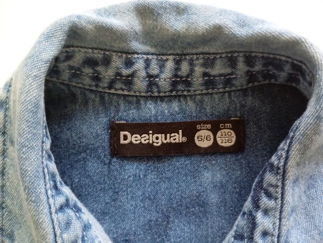 Camisa Desigual vaquera niño 6 años 