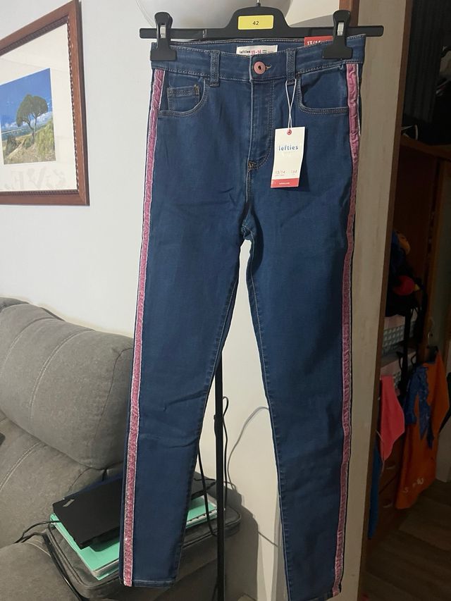 Vaqueros niña con brillo