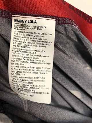 Falda larga Bimba y Lola
