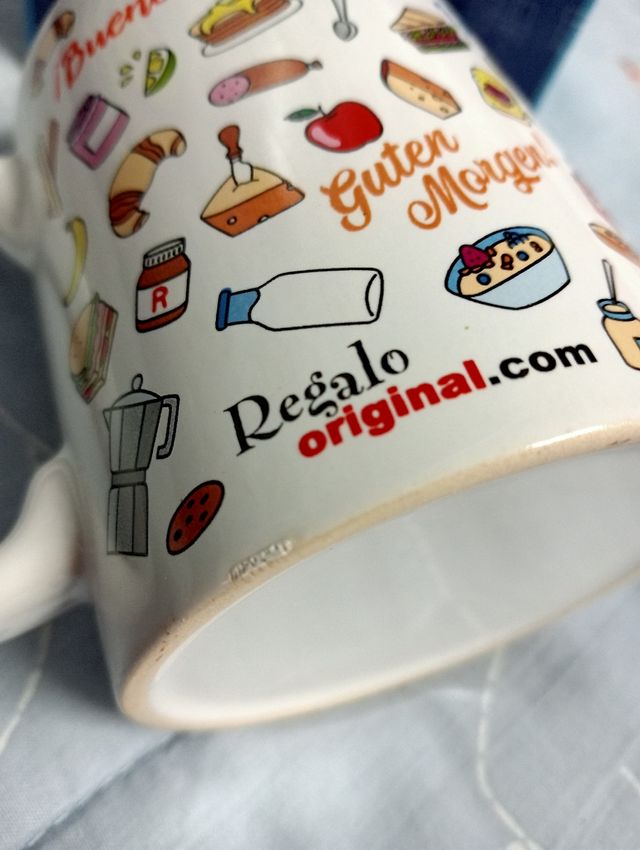 Taza buenos días