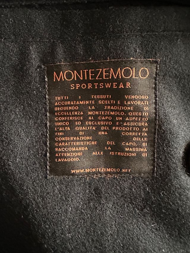 Abrigo Hombre Marca Montezemolo Sportswear Talla L