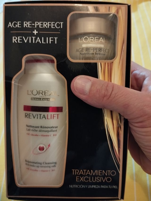 LIMPIEZA+CREMA OJOS REVITALIFT LOREAL