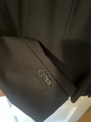 Americana blazer negra