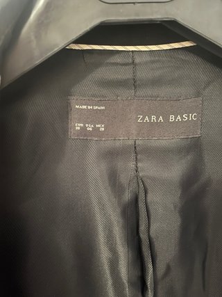 Americana blazer negra