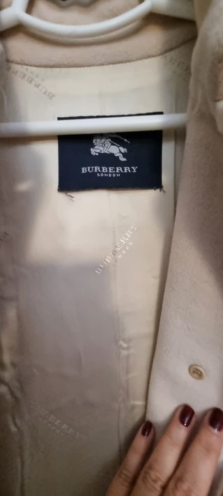 Abrigo Burberry