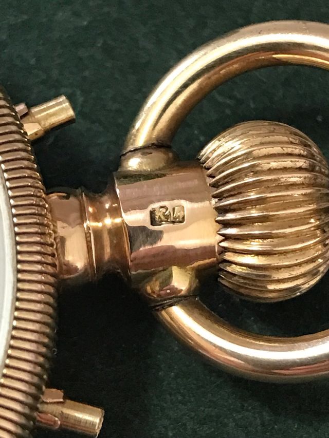 Reloj Bolsillo de capitan de la marina ańo1900