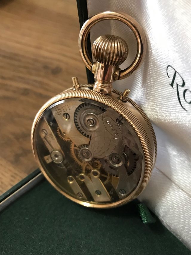 Reloj Bolsillo de capitan de la marina ańo1900