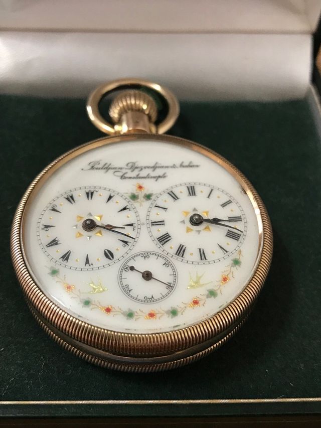 Reloj Bolsillo de capitan de la marina ańo1900