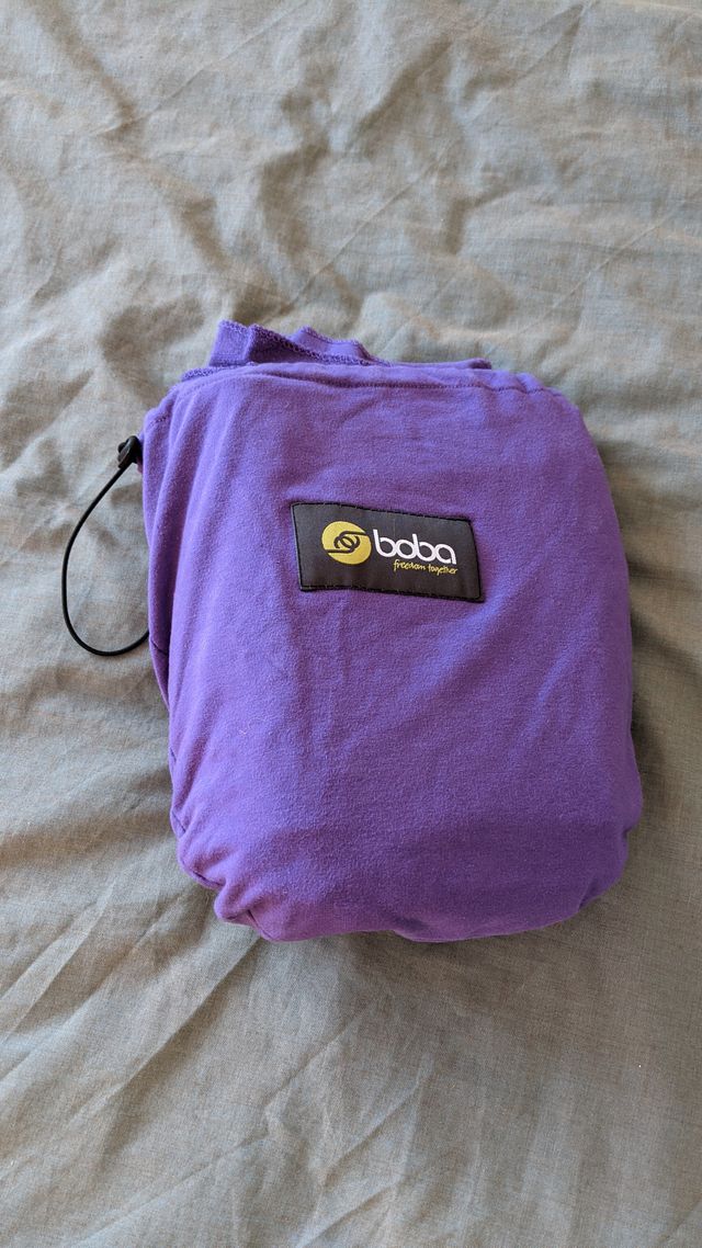Fular elástico portabebé BOBA Wrap Lila