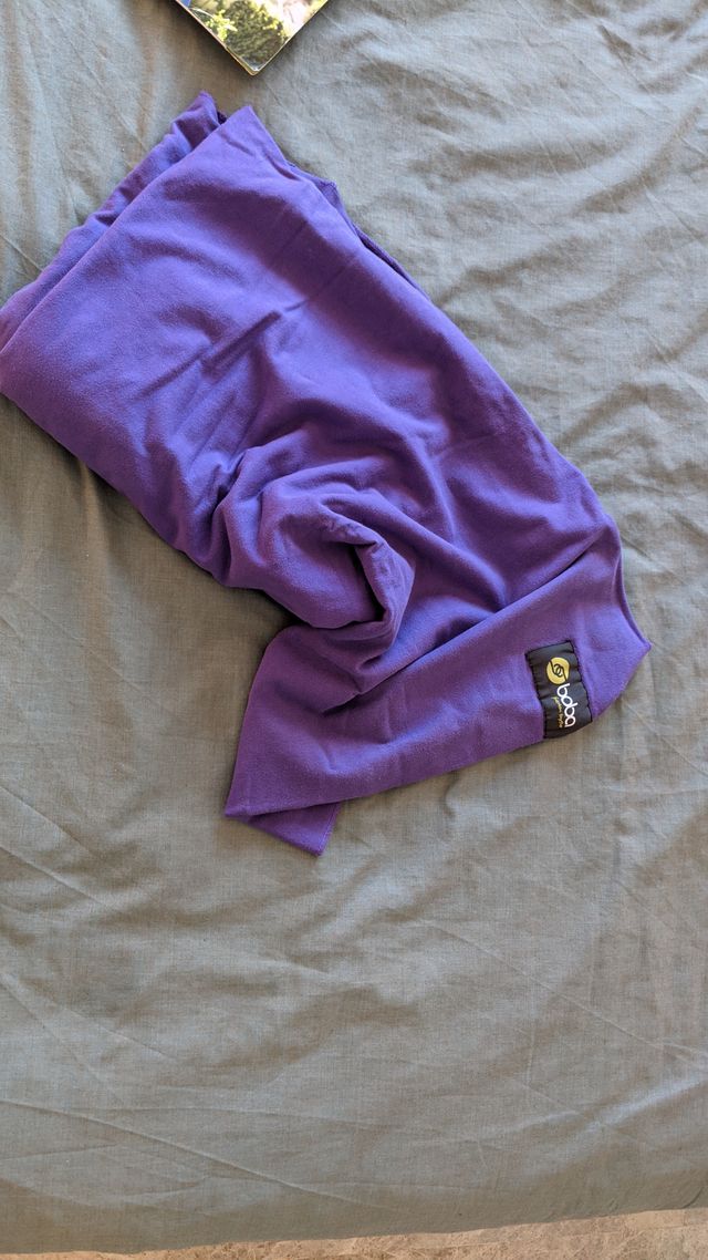 Fular elástico portabebé BOBA Wrap Lila