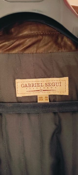 Chaqueta de cuero hombre 