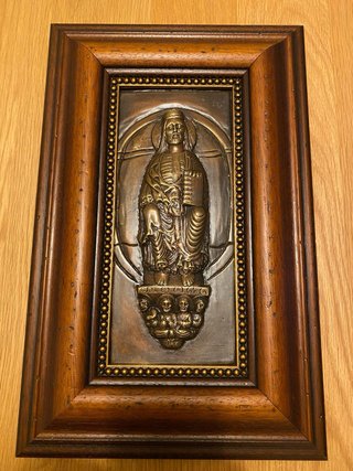 Cuadro religion placa Jesus religioso