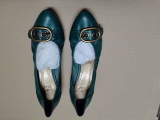 Zapatos verdes nº 39 Zara nuevos