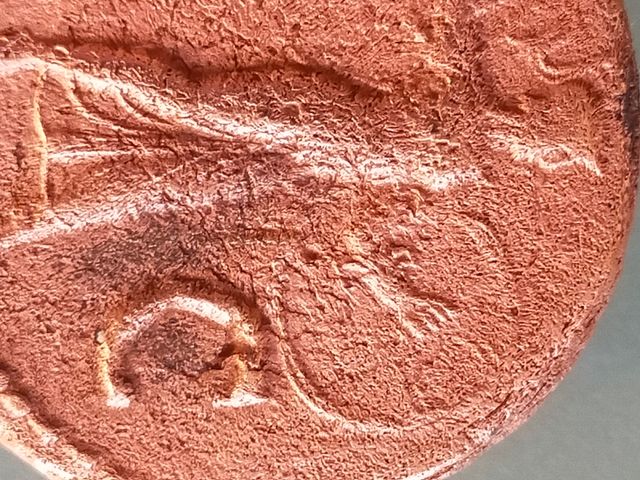 Moneda romana emperador Claudio