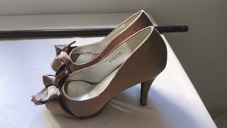 zapatos de fiesta bronce