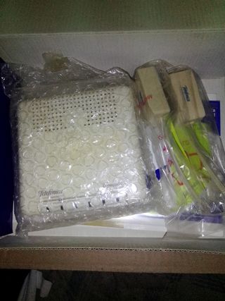 Router ADSL telefónica+ 2 microfiltros 