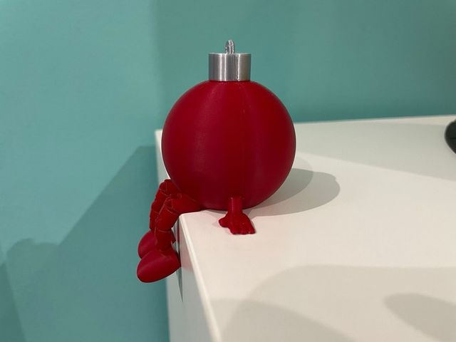 Pallina natale compagnona