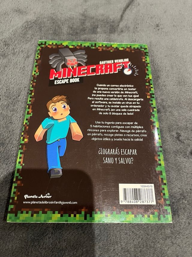 Libro MINECRAFT escape book