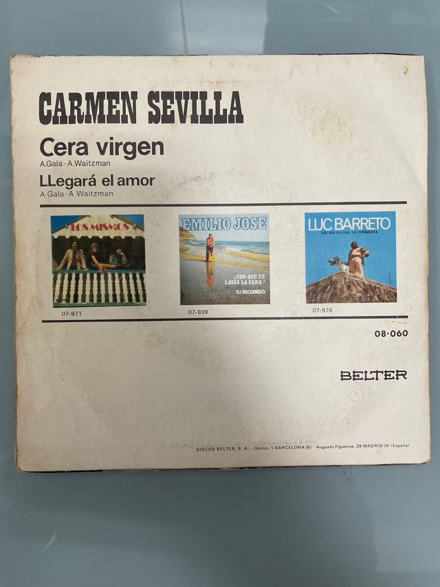 Carmen sevilla single
