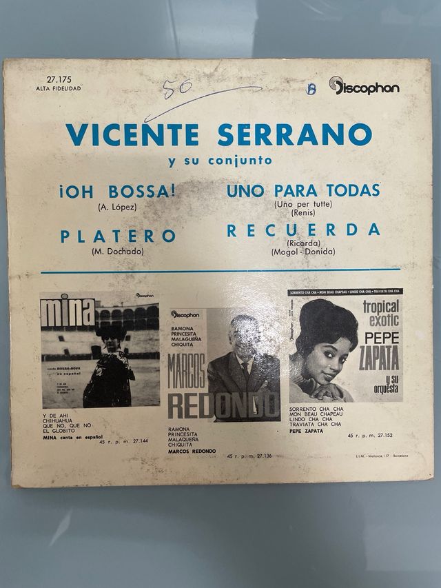 Vicente Serrano single