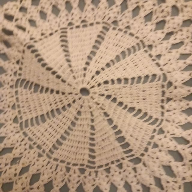 Set di tappeti all'uncinetto