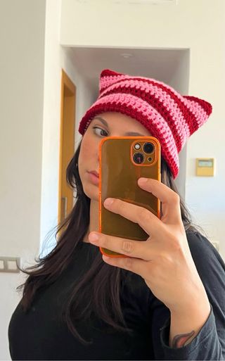 Gorro estilo Y2k 