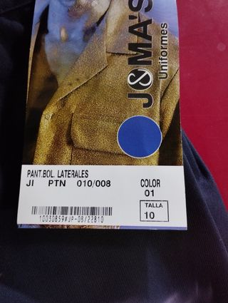 2 pantalones de trabajo azules