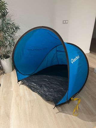 Quitavientos Quechua automontante en 2 segundos