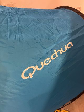 Quitavientos Quechua automontante en 2 segundos