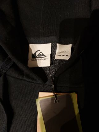 Sudadera Quiksilver Talla M Azul Marino NUEVA
