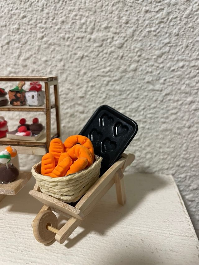 Puesto de pasteles para belenes