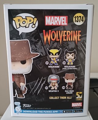 Funko POP - Old man Logan 1374 - Wolverine 50 Year