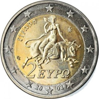 Moneda Grecia 2002