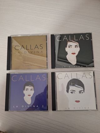 Colección de CD de Maria Callas