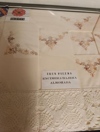 Sábanas de matrimonio vintage