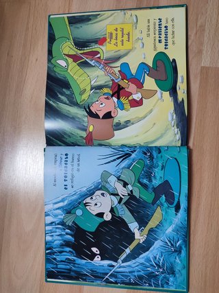 Lote 5 libros clásicos con olores.