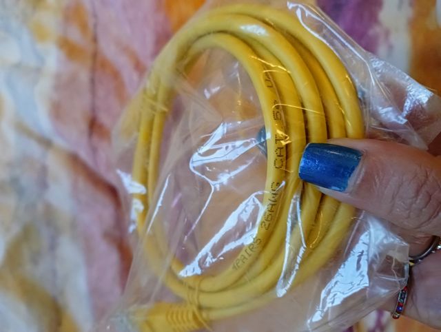 Lote 4 cables Ethernet, router - 🖥️