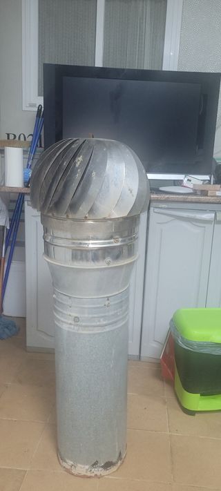 Chimenea para la salida de humo